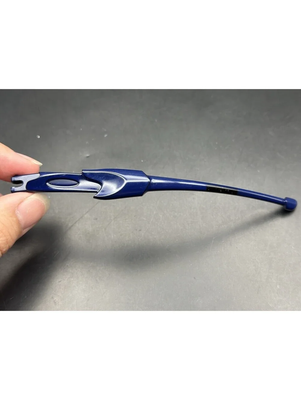Oakley Flak Jacket Polished Navy OEM Left Replacement Arm